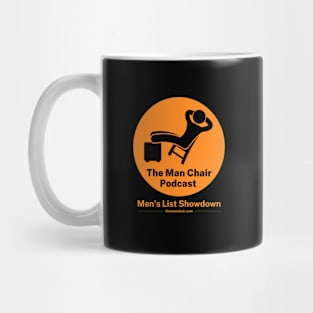 The Man Chair Podcast Mug